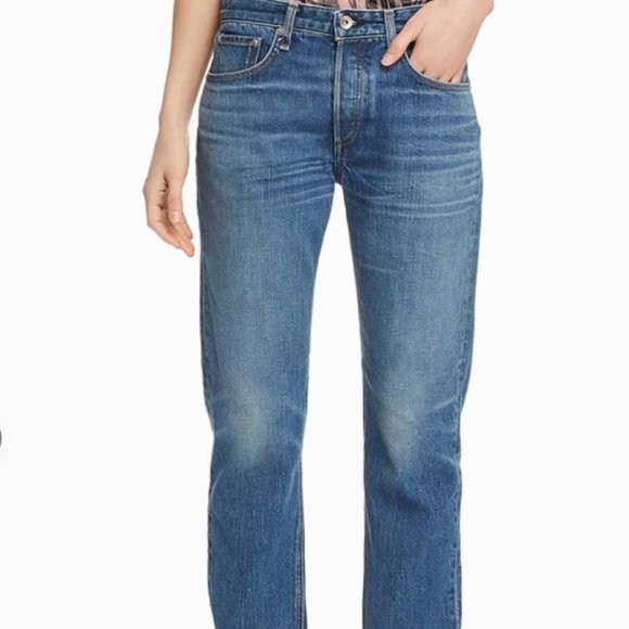 Rag & Bone Rosa Mid-Rise Boyfriend Jeans - Picture 2 of 6